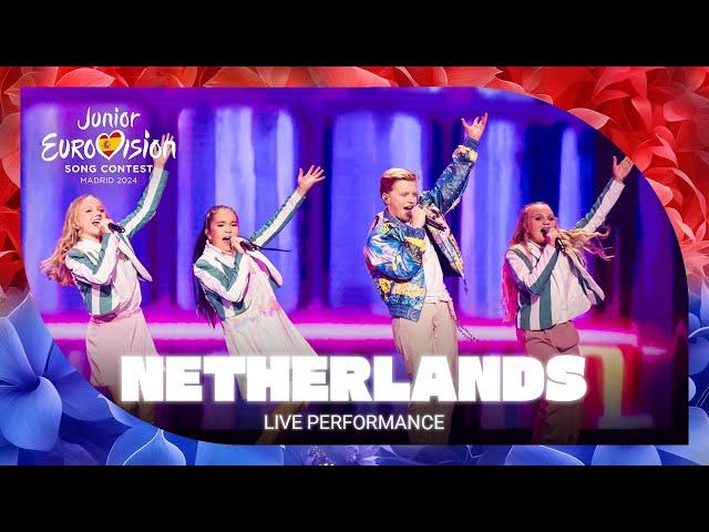 Stay Tuned - Music (LIVE) | Netherlands  | Junior Eurovision 2024 | #JESC2024