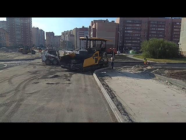г.Тюмень м/р Войновка асфальтирование съезда во двор