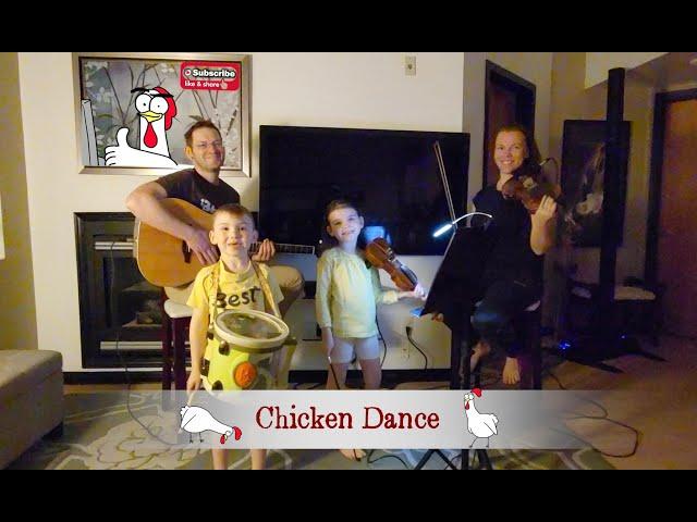 Chicken Dance cover - Violin, guitar and drums