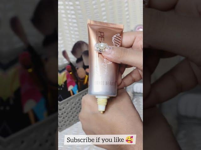 Swiss Beauty Pearl Illuminator Make Up Base #shorts #youtubeshorts #review #demo #highlighter #short