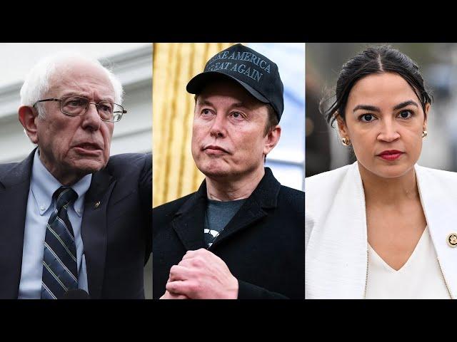 OMG: Elon Musk pulls INSANE stunt against Bernie and AOC