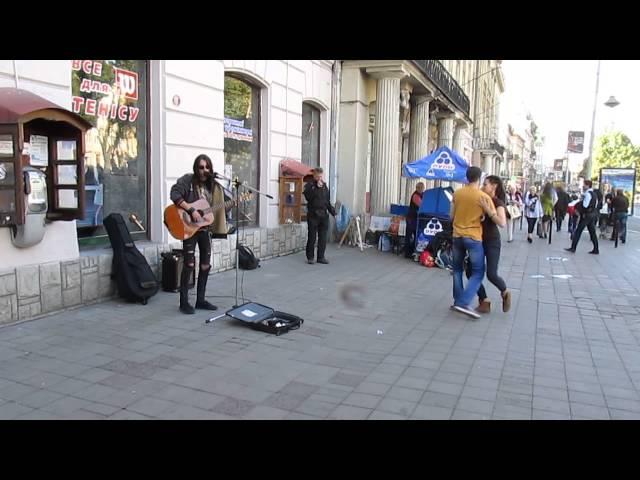 Axel Rudi Pell - Forever Angel (cover) - Вуличні музиканти Львова
