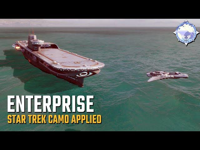 Star Trek USS Enterprise camo is AMAZING | World of Warships