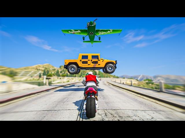 I Tried The Craziest GTA 5 Stunt Challenge