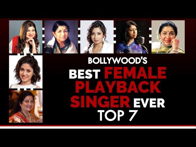 TOP 7 | Best Female Playback Singer Ever | Bollywood Ranking