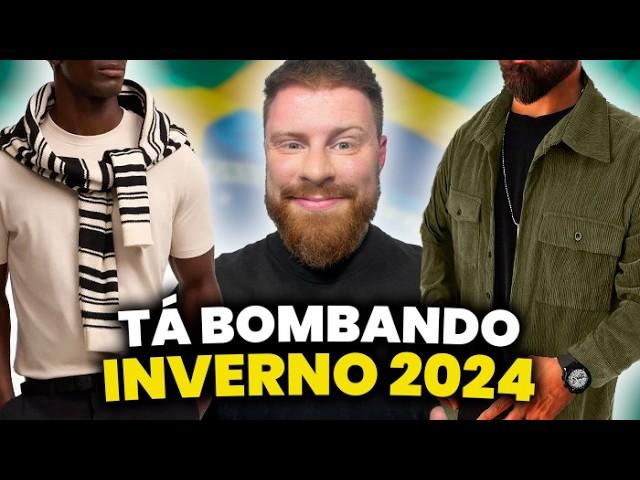 As 5 principais TENDÊNCIAS MASCULINAS BRASILEIRAS pro Inverno 2024 (elas estão BOMBANDO)