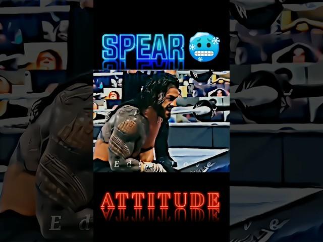 Roman reigns spear  #romanreigns #trending #shorts #viral #attitude #status