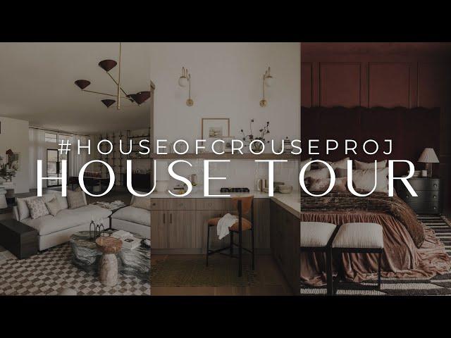 House Tour of a Moody and Eclectic Interiors Project | THELIFESTYLEDCO #HouseOfCrouseProj