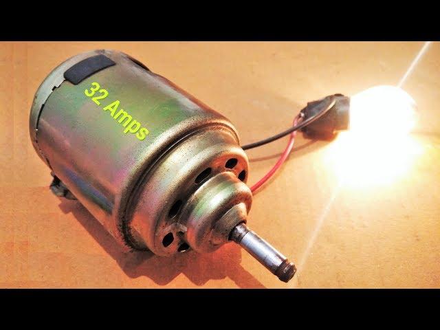 Free Energy Generator from 12V Motor 500W | For Wind Generators