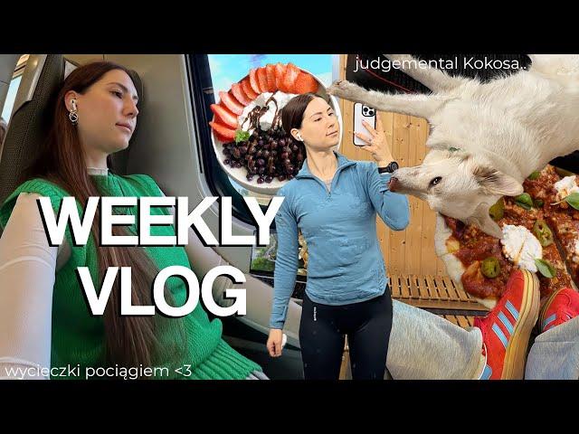 WEEKLY VLOG  // zakupy i lego z Michem / owsiankowa faza  / postępy Tadzika / bieganie i siłka //