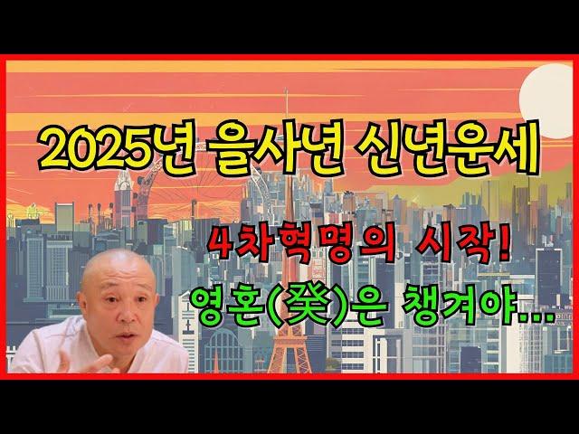 2025년 을사년 신년운세 4차혁명의 시작! 영혼은 챙겨야...