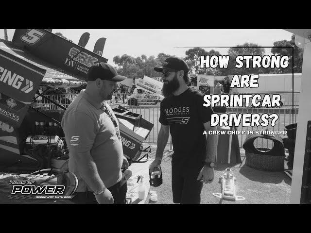 How Strong are Sprintcar Drivers?