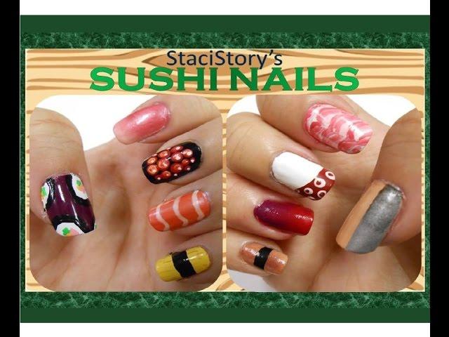 Sushi Nails (寿司ネイルアート) | StaciStory