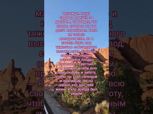 Притча о плодах.