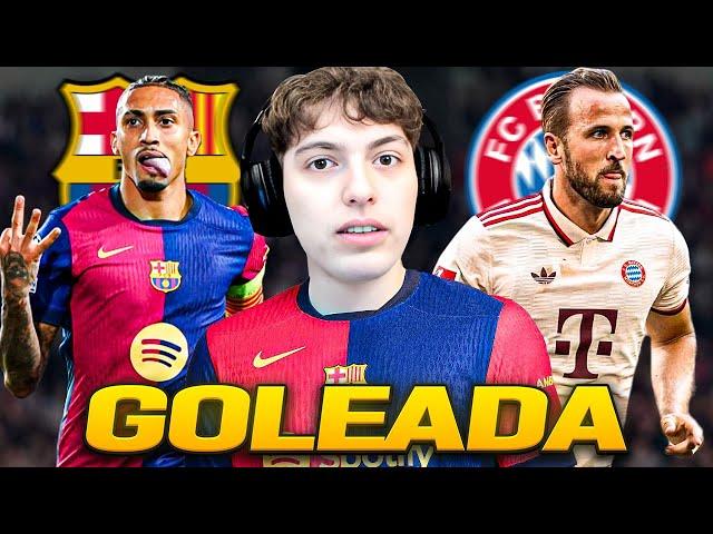 EL BARCELONA ES IMPARABLE! OPINION Y REACCION A LA GOLEADA FRENTE AL BAYERN MUNICH (2024)