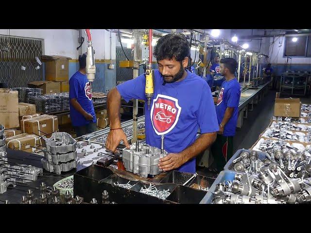 How 70CC Motorcycle Engine are Assembled