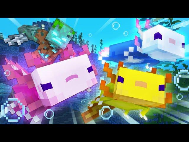 Axolotl Ranger 06 - Super Power Guardians | Minecraft Animation