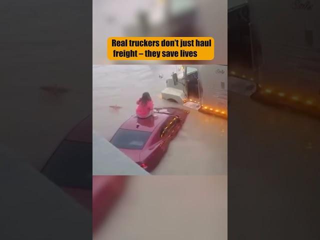   CDL Driver Performs Incredible Act Of Kindness During Flood