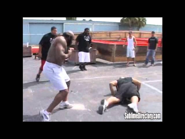 Kimbo Slice vs Afropuff & Big Mac