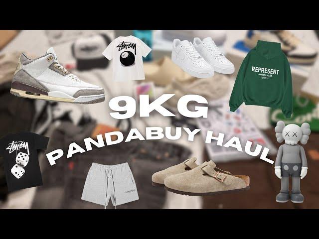 9KG PANDABUY HAUL  - Represent, Stussy, Essentials, Kaws, Carhartt + more!