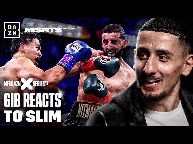 AnEsonGib REACTS to Slim's Fights  (Misfits & DAZN X Series 19 - Qatar: The Supercard)