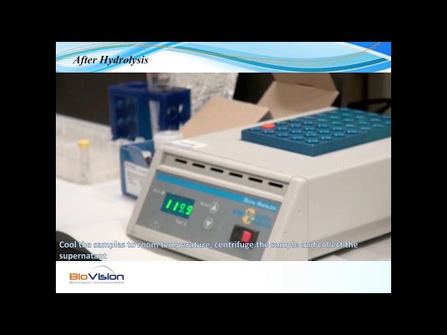 Hydroxyproline Colorimetric Assay Kit Video Protocol | Biovision, Inc.