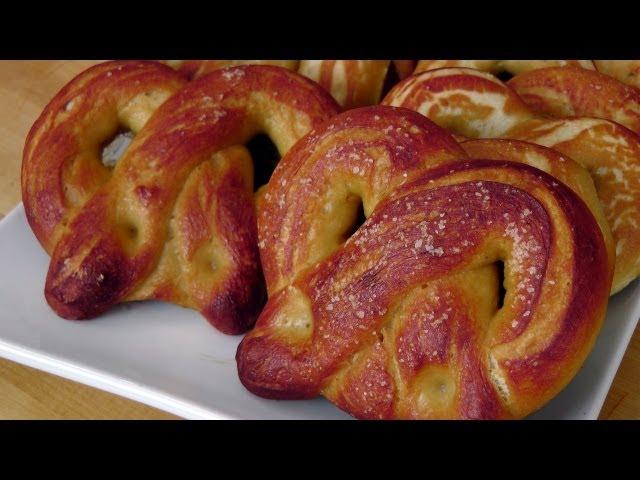 Homemade Soft Pretzels - Recipe by Laura Vitale - Laura in the Kitchen Episode 207