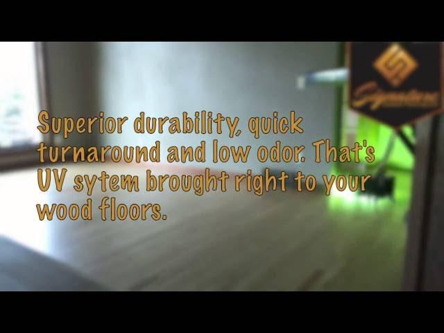 UV Curing Hardwood Floor