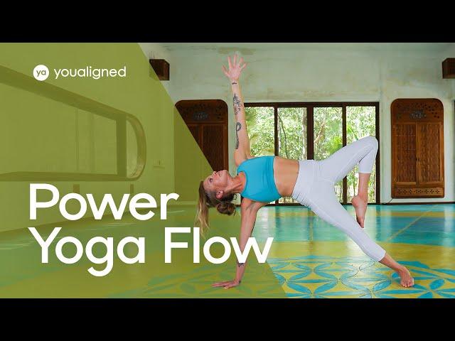 40-Min Power Vinyasa Yoga Class with Alba Avella