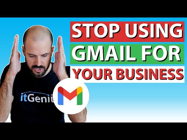 Using Gmail for Business is a BAD IDEA!!! Don't do this!