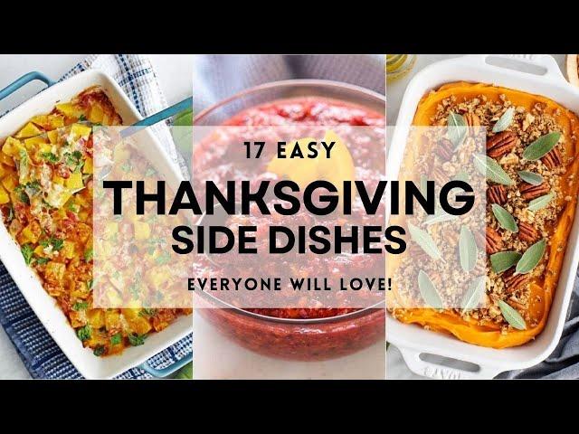 17 THANKSGIVING SIDE DISHES Everyone Will Love!  #thanksgiving #thanksgiving2024