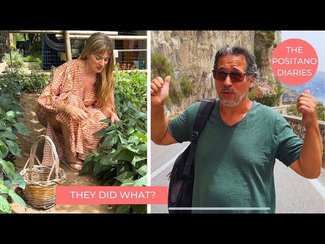 A DAY IN OUR LIVES IN POSITANO IN JUNE | & Garden Tour