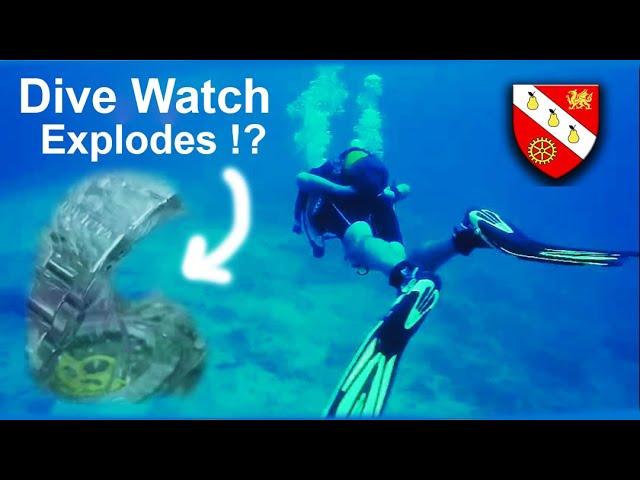 I Blew Up A Dive Watch!