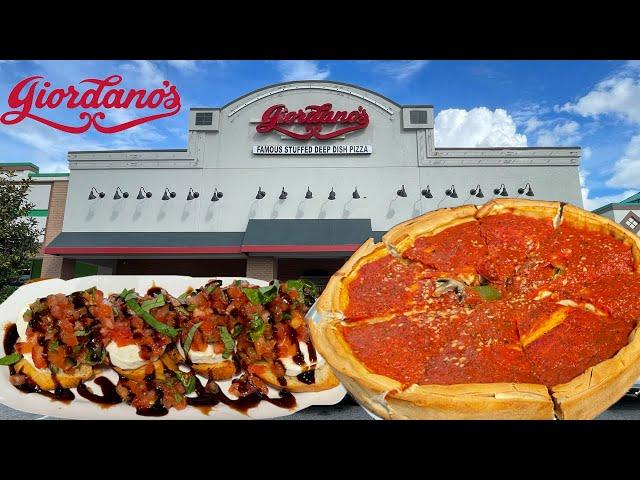 GIORDANO'S PIZZA | Orlando, Florida | Chicago Deep Dish Pizza Review