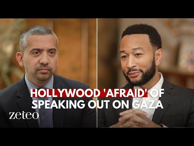 John Legend Talks to Mehdi about Gaza, Trump, and Criminal Justice Reform - EXCLUSIVE