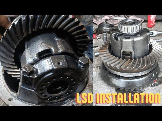 MITSUBISHI ADVENTURE LSD INSTALLATION