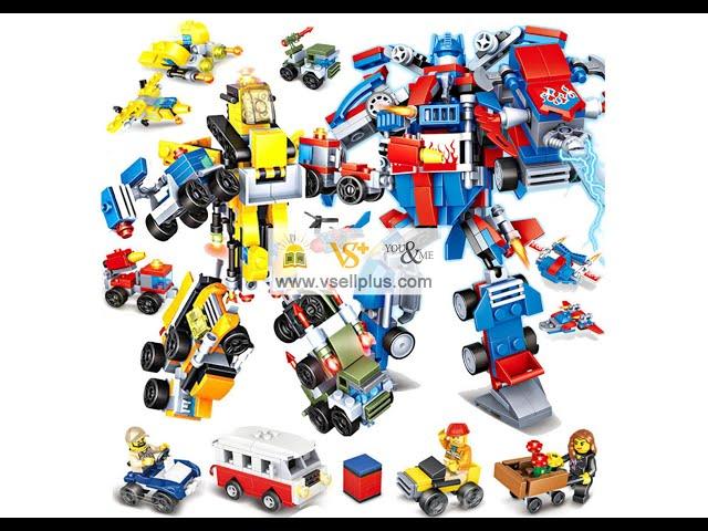 Children Creative Building Blocks 10 in 1 shape