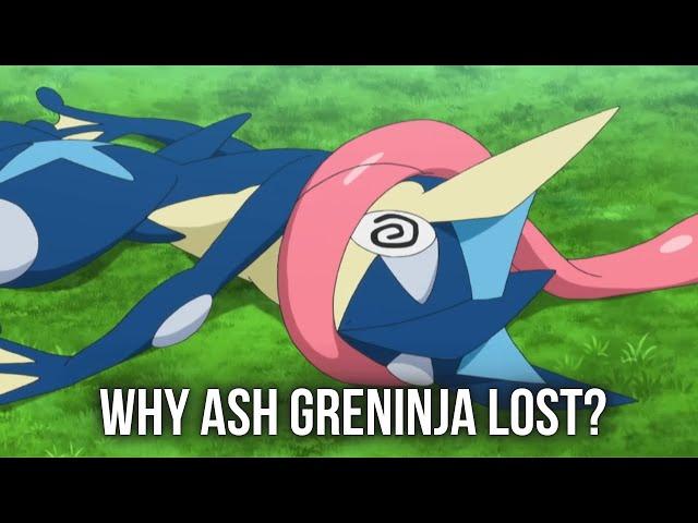 Why Ash Greninja Lost In The Kalos League