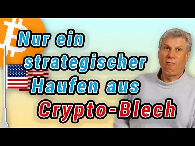 Schock für Bitcoin Reserve: USA kauft doch kein Crypto!