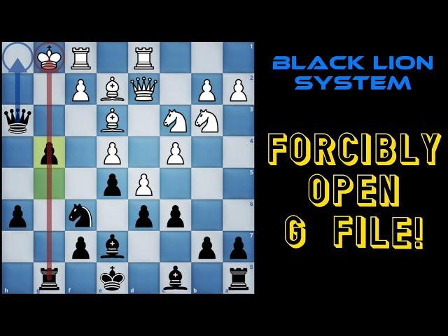 Black Lion System against 1.d4! [explained game 14]