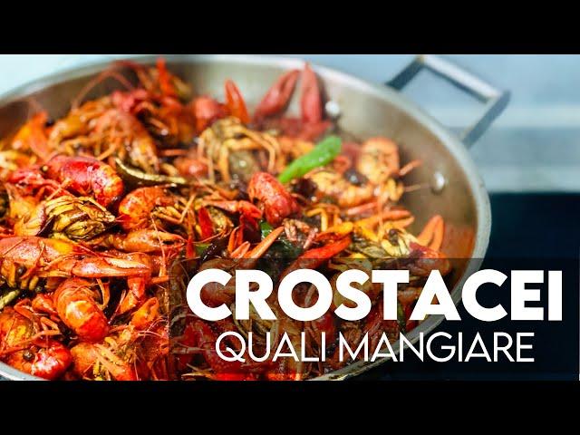 Quali sono i crostacei da mangiare?