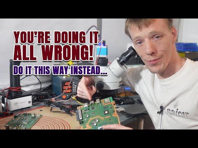 You're Soldering HDMI Ports ALL WRONG! Do It This Way Instead...