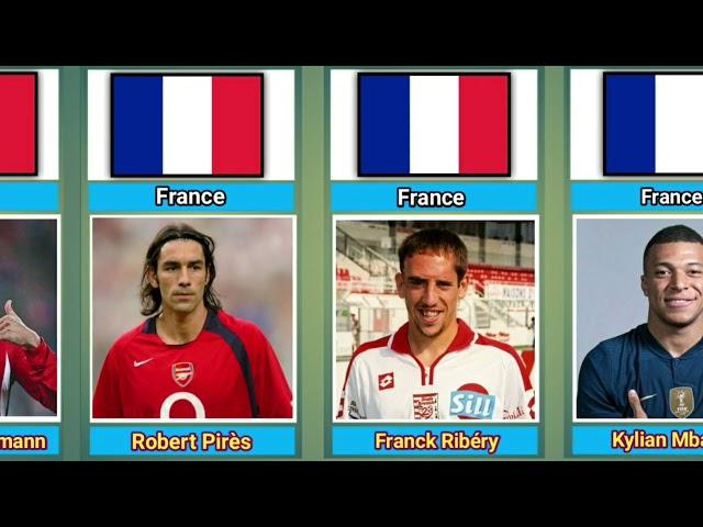 Top 30 Greatest French Footballers of All Time: Legends Who Defined the Game