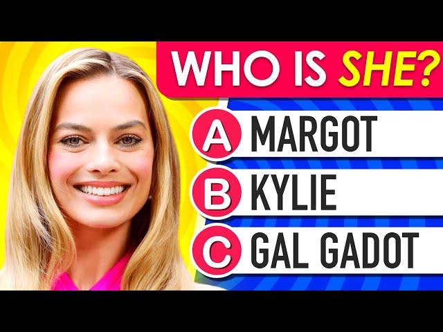 Guess 50 Famous Female Celebrities | Who is this Celebrity?