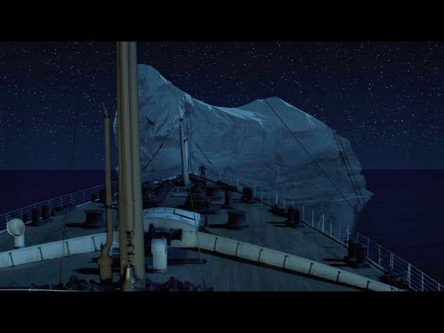 Столкновение «Титаника» с айсбергом/ Titanic Iceberg Collision Accurate