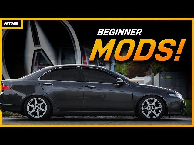 TOP 5 Beginner MODS for the Acura TSX!