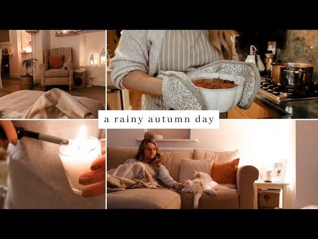 A Rainy Autumn Day | rainy autumn drive, chill con carne & a warm cosy evening in my cottage