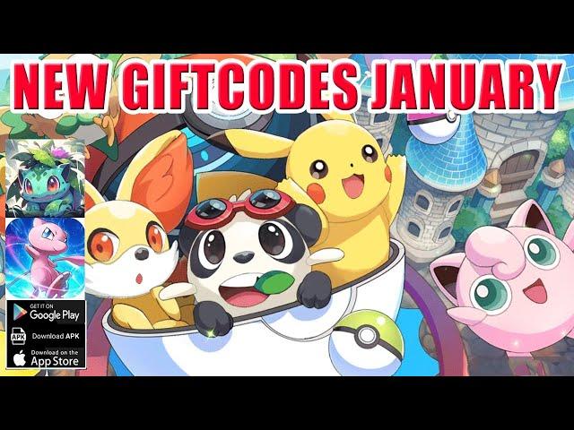 Monster Evolution Go New Giftcodes January - Pokemon RPG Android iOS Idle Epic Monsters Evolved Go