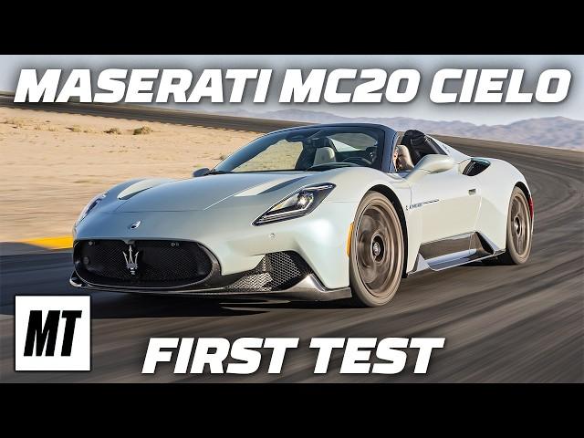 Maserati MC20 Cielo – Drop Top Dream Car | MotorTrend