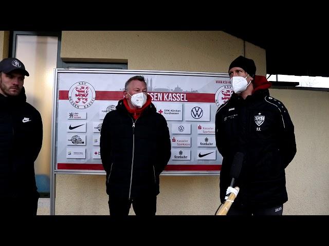 löwen.tv • Pressekonferenz nach dem Spiel • KSV Hessen Kassel - VFB Stuttgart II